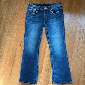 Vigoss Women's Dark Blue Boot Cut Jeans